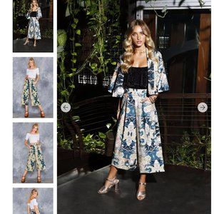 ❌SOLD❌ MUCHA BLACK LOUNGE CULOTTES - LIMITED - Blackmilk Clothing - Size S